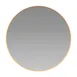 Flash Furniture RH-M003-RD50BB-GD-GG 20" Round Wall Mirror, 4mm Silver-Backed Glass, Gold Frame 1 image