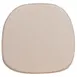 Flash Furniture XA-X-CUSH-GG Burlap Seat Cushion, 15-3/4"W x 15-1/4"D, 1" Thick for Cross Back Barstool 1 image