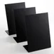 American Metalcraft TBABLA5 Chalkboard Tabletop Sign, 5-7/8" L x 3" W x 8-1/4" H, Standalone Black 1 image