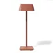 Original Wood Seating SQUARE-TERRACOTTA - Lamp, Terracotta, Contact Charging, IP65, 181 lm, Dimmer 1 image
