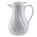 TableCraft Products 1001302 Connoisserve Coffee Decanter, 20 oz White Plastic, Triple Wall Insulation 1 image