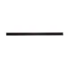 TableCraft Products 100132 Paper Straws, 7‑3/4" Length, 6 mm Thick, Black, Unwrapped - 500/Pack 1 image