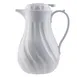 TableCraft Products 1002602 - White Polypropylene Decanter Carafe Replacement Lid, Fits 1001402 1 image