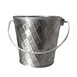 TableCraft Products 10041 Lattice Collection™ Pail, 16.5 oz 4" Diameter x 3-3/4" Steel Handle 2 image