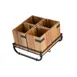 TableCraft Products 10075 Industrial Collection™ Cutlery Holder Rack 1 image