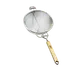 TableCraft Products 1022 Mesh Strainer, 10-1/4" Dia, Reinforced Tin-Plated Double Mesh, Wood Handle, Hand Wash 1 image