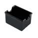TableCraft 10309 Sugar Packet Holder, 3-1/4" x 2-1/2" x 2", Black Plastic, Dishwasher Safe - 1/Pack 1 image