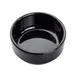 TableCraft 10312BK - 3oz Black Melamine Mini Round Bowl, 3" Dia x 1-1/4" H, Dishwasher Safe 1 image