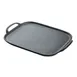 TableCraft 10331 Serving Tray, 14" x 10", Rectangular, Black, Melamine, Faux Cast Iron 1 image