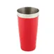 TableCraft Products 10369 Red Bar Shaker, 16 oz, Vinyl Coating, Stainless Steel 1 image