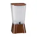 TableCraft 1054 - 5-Gallon Beverage Dispenser, 10-7/8" x 12-1/2" x 22-1/4", Brown Poly, FDA Approved 1 image