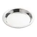 TableCraft Products 10548 Pie Pan, 10" dia. x 3/4", Round, Stainless Steel 1 image