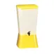 TableCraft 1055 - Dispenser 5‑Gallon 10‑7/8" x 12‑1/2" x 22‑1/4" H Yellow Polypropylene FDA Approved 1 image