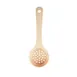 TableCraft Products 10647 Portion Control Spoon, 3 oz Perforated, 8.125" Length, Polycarbonate Beige 1 image
