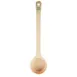 TableCraft 10652 Portion Control Spoon, 4 oz, 12.625" x 3" x 1.5", Solid Polycarbonate, Beige 1 image