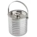 TableCraft Products 10700 Stainless Steel Ice Bucket, 55oz, 6" dia. x 6-1/5", Double Wall, Silver 1 image
