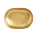 TableCraft Products 10705 - Oval Aluminum Bowl, 28 oz (0.9 Qt), Gold Powder Coat Finish 1 image
