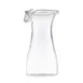 TableCraft Products 10715 Decanter Carafe, 11 oz Polycarbonate with Lid, Plastic, 4-12 oz Capacity 1 image