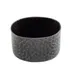 TableCraft 10738 Sugar Packet Holder, Oval 3-1/4" x 2-3/8" x 2-1/8", Aluminum, Black Crackle 1 image