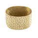 TableCraft Products 10742 Sugar Packet Holder, Oval 3" x 2-3/8" x 2-1/8", Aluminum Gold Coated Finish 1 image