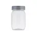 TableCraft Products 10858 - 8 oz Clear Plastic Mason Jar with Lid, Reusable Barware, 1 Cup Capacity 1 image