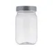 TableCraft Products 10859 - 16 oz Clear Plastic Mason Jar with Lid, Reusable Barware, 1 Pint 1 image