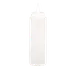 TableCraft 108C Clear Squeeze Bottle – 8 oz, 38mm Opening, Single Tip, Clear Cap, PE, Dishwasher Safe, USA 1 image