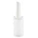 TableCraft Products 10908 - 32oz (1qt) White Polyethylene Pourmaster Pourer, White Spout & Base 1 image
