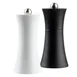 TableCraft 10925 - 5" Acrylic Salt & Pepper Mill Set, Black & White, 1-7" Height, Set 1 image