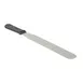 TableCraft 10940 - 12" Icing Spatula, Stainless Steel Blade, Black Plastic Handle, Dishwasher Safe 1 image