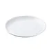 TableCraft Products 11148 Pulito Collection Plate, 10.5" Round Melamine Dinnerware, White Flat Design 1 image