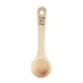 TableCraft 11166 Portion Control Spoon – 1‑1/2 oz, 7.625”×2.25”×1”, Polycarbonate, Beige/Ivory Handle 1 image