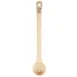 TableCraft 11169 Portion Control Spoon, 1.5 oz, 11.9"x2.3"x1", Perf PC, Beige, Maroon Marks NSF 1 image