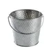TableCraft Products 11186 Lattice Pail, 1-1/4 Gallon Stainless Steel, 9-1/4" Dia x 7" with Handle 1 image