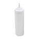TableCraft Products 11253CHD - 12oz Wide Mouth Squeeze Bottle, Clear Plastic, Heat Safe, Single Tip 1 image