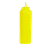 TableCraft Products 112M - 12 oz Yellow Squeeze Bottle, Cone Tip, Soft Polyethylene, Dishwasher Safe 1 image