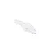 TableCraft Products 11401 Ice Scoop, 6 oz, Flat Bottom Polycarbonate, Dishwasher Safe, 5-8 oz 1 image