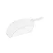 TableCraft 11405 - 64-86 oz Polycarbonate Ice Scoop, Flat Bottom, Dishwasher Safe 1 image
