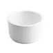 TableCraft Products 11411 Plastic Ramekin, 10 Oz White Melamine, 4.375" Dia x 2.5" H, Round 1 image