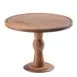TableCraft Products 11442 - Acacia Cake Plate Stand, 12-1/2" Dia., 9" H, Round Wood, Unassembled 1 image