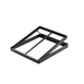 TableCraft 11447 - Black Steel Crate Stand, 11-1/2" x 13-1/2" x 4-1/5", Fits Gastronorm Crates 1 image