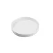 TableCraft Products 11491 Serving & Display Tray, 15" dia. x 2"H, Round, White Melamine, Dishwasher Safe 1 image