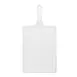 TableCraft 11496 - Frostone White Melamine Serving Tray, 14-1/4" x 7", 4-2" Handle, Dishwasher Safe 1 image