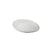 TableCraft Products 11516 - Europa Collection Oval Serving Tray, 9" x 7.75" x 1", Melamine, White 1 image