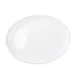 TableCraft Products 11527 Oval White Melamine Serving Platter 16-1/4" x 12-3/8" Dishwasher Safe, NSF 1 image
