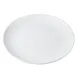 TableCraft Products 11529 Oval Platter, 20" x 15-1/4", White Melamine, Dishwasher Safe, NSF 1 image