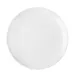 TableCraft Products 11531 - White 13" Round Melamine Serving Platter, Dishwasher Safe, NSF 1 image