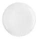 TableCraft 11532 - Sierra 14" White Round Melamine Serving Platter, Dishwasher Safe, NSF 1 image
