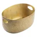 TableCraft Products 11571 Beverage Tub, 2.5‑Gallon, 15.25" x 10.75" x 7.5", Aluminum, Gold Powder 1 image