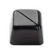 TableCraft 11577 Menu Card Holder, 2" x 2" x 1.375", Stainless Steel, Black Hammered 1 image